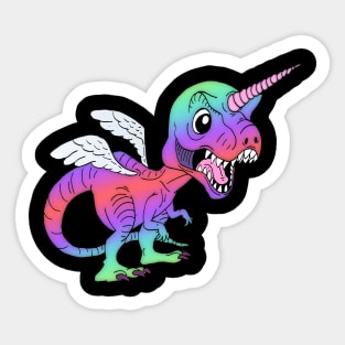 Rainbow Rexicorn Sticker